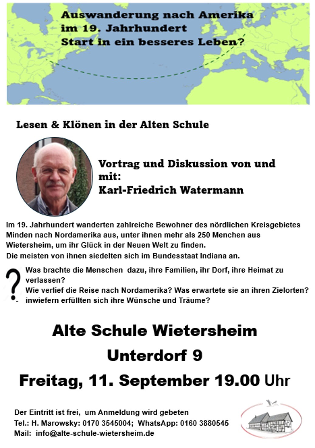 Plakat Auswanderung